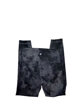 Lululemon Wunder Train Leggings In Diamond Dye Graphite Grey 25"